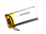 3.7V 502248 502248P Lipo Lithium Polymer Rechargeable Battery