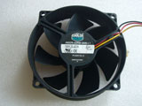 Cooler Master A9225-22RB-3AN-L1 PL92S12L-2 3Wire 95mm 9225 DC12V 0.27A Round 4Screws Cooling Fan