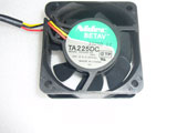 NIDEC TA225DC E34390-58 6025 6CM DC12V 0.22A 3Pin 60x60x25mm Cooling Fan