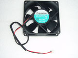 SUNON KD1208PTB1-6 OC DC12V 2.6W 8CM 8025 2Pin 80x80x25mm Cooling Fan