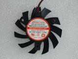 EVERCOOL EC6010H12C DC12V 0.20A 2.40W XFX Graphic Card Cooling Fan