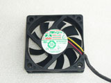 Magic MGT6012LB-015 DC12V 0.12A 6015 6CM 60MM 60X60X15MM 3pin Cooling Fan