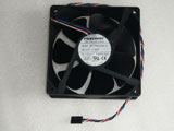 Dell 0Y4574 Y4574 Foxconn PV123812P2BF 155CFM Y4574-A01 DC12V 1.30A 120X120X38mm 5pin Cooling Fan