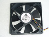 Delta Electronics AFB1212H-5G97 DC12V 0.35A 1225 1.2CM 12MM 12X12X25MM 4pin Cooling Fan