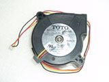 TOTO TYF400LJ08 D06F-12BS DC12V 0.33A 6025 6CM 60MM 3Pin Cooling Fan