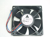 Delta Electronics AFB0812M-FOO DC12V 0.18A 8025 8CM 80MM 80X80X25MM 3pin Cooling Fan