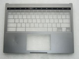 Chrome keyboard Bezel Mainboard Palm Rest Upper Top Case Base Cover 51298852014 AM0QH000190