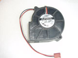 ADDA AD7512UB DC12V 0.52A 75X75X30mm 7530 75mm 3Wire 3Pin Projector Blower Cooling Fan
