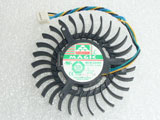 Protechnic MGT6012ZR W15 DC12V 0.43A 6013 6CM 60mm 60X60X13mm 4Pin 4Wire Graphics Cooling Fan