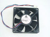 DELTA AUB0812VH-5H26 DC12V 0.41A  8025 8cm 80mm 80x80x25mm 3pin Cooling Fan