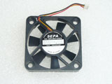 SEPA MFD52A-05A DC5V 0.14A 5210 5.2cm 52mm 52x52x10mm 3pin Cooling Fan