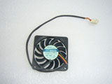 PSC P1127010LB1F DC12V 0.05A 0.60W 7010 7CM 70MM 70X70X10MM 3pin Cooling Fan