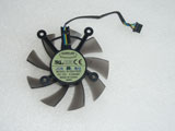 ASUS EAH5830 6670 8600 9800g 9600 GTS450 Everflow R128015SU Graphic Card Cooling Fan