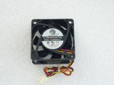 POWER LOGIC PLA06025B12L DC12V 0.11A 6025 6CM 60MM 60X60X25MM 3pin Cooling Fan