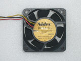 Nidec D06T-24TU 62B 27LA80511 DC24V 0.10A 6025 6CM 60mm 60x60x25mm 3pin Cooling Fan
