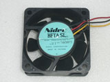 Nidec D06A-12TM 05B DC12V 0.06A 6025 6CM 60mm 60x60x25mm 3pin Cooling Fan