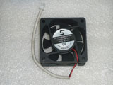 SI SHUO DC BRUSHLESS FAN MODEL:DC12V +RED -BLACK 6025 6CM 60mm 60x60x25mm 2Pin Cooling Fan