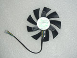 SPARKLE GTX560SE APISTEK GA92S2H PFTA DC12V 0.35A 4wire 87mm 46mm Video Graphics Card Cooling Fan