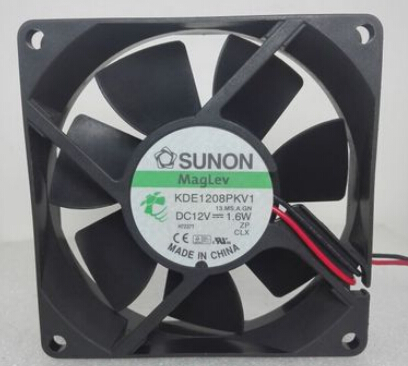 SUNON KDE1208PKV1 13.MS.AF.GN Cooling Fan 8020 DC12V 1.6W 80x80x20mm 2Pin