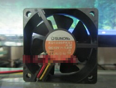 Sunon KD1206PKS1 H.M Cooling Fan DC12V 0.18A 6CM 60MM 60X60X20MM 3pin