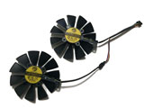 ASUS STRIX GTX970 980 780 STRIX-R9285 PLD10015S12H Graphics Card Cooling Fan