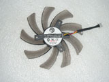 Power Logic PLD10010S12M Graphics Card Cooling Fan DC12V 0.20A 3Pin
