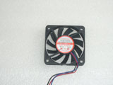 EVERCOOL EC6010HH12CA DC12V 0.22A 6010 6CM 60MM 60X60X10MM 3pin Cooling Fan