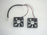 ADDA AD0512HS-G76(T) DC12V 0.09A 5010 5CM 50MM 50X50X10MM 3pin 6wire Cooling Fan