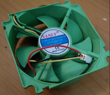 SANLY SF8025SM DC12V 0.15A Cooling Fan 3Pin 8025 80mm 8CM 80x80x25mm