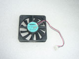 Nidec D06R-07SS1 01 DC7V 0.04A 6015 6CM 60MM 60X60X15MM 3pin Cooling Fan