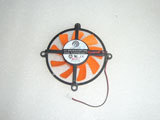 Power Logic PLA07015D12HH 1 Graphics Card Cooling Fan DC12V 0.30A 2Pin