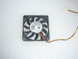 T&T 7010H12C NF2 DC12V 0.30A 7010 7CM 70MM 70X70X10MM 3pin 3wire Case Cooling Fan