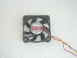 COFAN F-5010H12B DC12V 0.14A 5010 5CM 50MM 50X50X10MM 3pin Cooling Fan