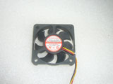 EVERCOOL EC5010M12CA DC12V 0.09A 1.08W 5010 5CM 50MM 50X50X10MM 3pin Cooling Fan