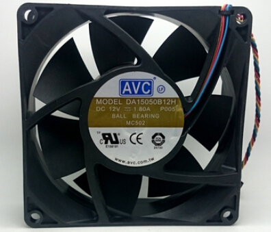 Dell Precision 490 690 NC466 AVC DA15050B12H P005 Server Cooling Fan 4Pin