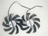 New XFX Launches Radeon R9 290X 280X 280 Double Dissipation PLD09210S12HH Graphics Card Cooling Fan