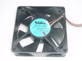 Nidec D08A-24TS1 15B B2591106A DC24V 0.12A 8025 8CM 80mm 80x80x25mm 3pin Cooling Fan