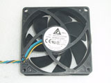 Delta Electronics AFB0812SH CP57 DC12V 0.51A 8CM 80mm 80X80X25mm 4Pin Cooling Fan