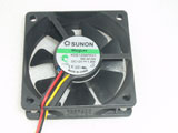 SUNON KDE1206PKV1 MS.AF.GM DC12V 1.8W 6020 6CM 60mm 60x60x20mm 3pin Cooling Fan