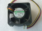 SUNON GM1204PKV1-A B306.R.P.GN DC12V 1.0W 4020 4CM 40mm 40x40x20mm 40*40*20mm 3Pin 3Wire Cooling Fan