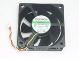 SUNON GM1206PTV2-A F.P.GN DC12V 1.0W 6025 6CM 60mm 60x60x25mm 3pin Cooling Fan