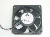 DELTA AUB0712VH CZ39 DC12V 0.56A 7025 7CM 70mm 70x70x25mm 4Pin 4Wire Cooling Fan