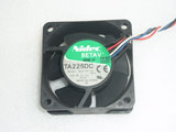 Nidec TA225DC B35198-35 DC12V 0.14A 6025 6CM 60MM 60X60X25MM 5pin Cooling Fan