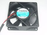 SUNON KDE2408PTB3-6 DC24V 1.7W 8025 8CM 80MM 80x80x25mm 3pin Cooling Fan