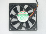 Protechnic MGT8012HF-015 DC12V 0.18A 8015 8cm 80mm 80x80x15 3Pin 3Wire Cooling Fan