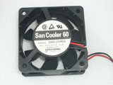 SANYO DENKI 9A0612H404 DC12V 0.11A 6025 6CM 60mm 60x60x25mm 2Pin Cooling Fan