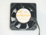 SANYO 109R0624F402 DC24V 0.05A 6025 6CM 60mm 60x60x25mm 3pin 2Wire Cooling Fan