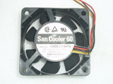 SANYO DENKI 9AH0612P4H06 DC12V 0.11A 6020 6CM 60mm 60x60x20mm 4Pin 4Wire Cooling Fan