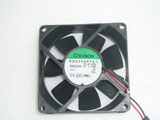 SUNON KD2408PTS1 13.A.GN DC24V 1.7W 8025 8CM 80mm 80x80x25mm 2Pin Cooling Fan