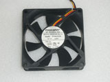 Foxconn PV802512M P/N:378339-001 DC12V 0.20A 8025 8CM 80mm 80x80x25mm 3Pin 3Wire Cooling Fan